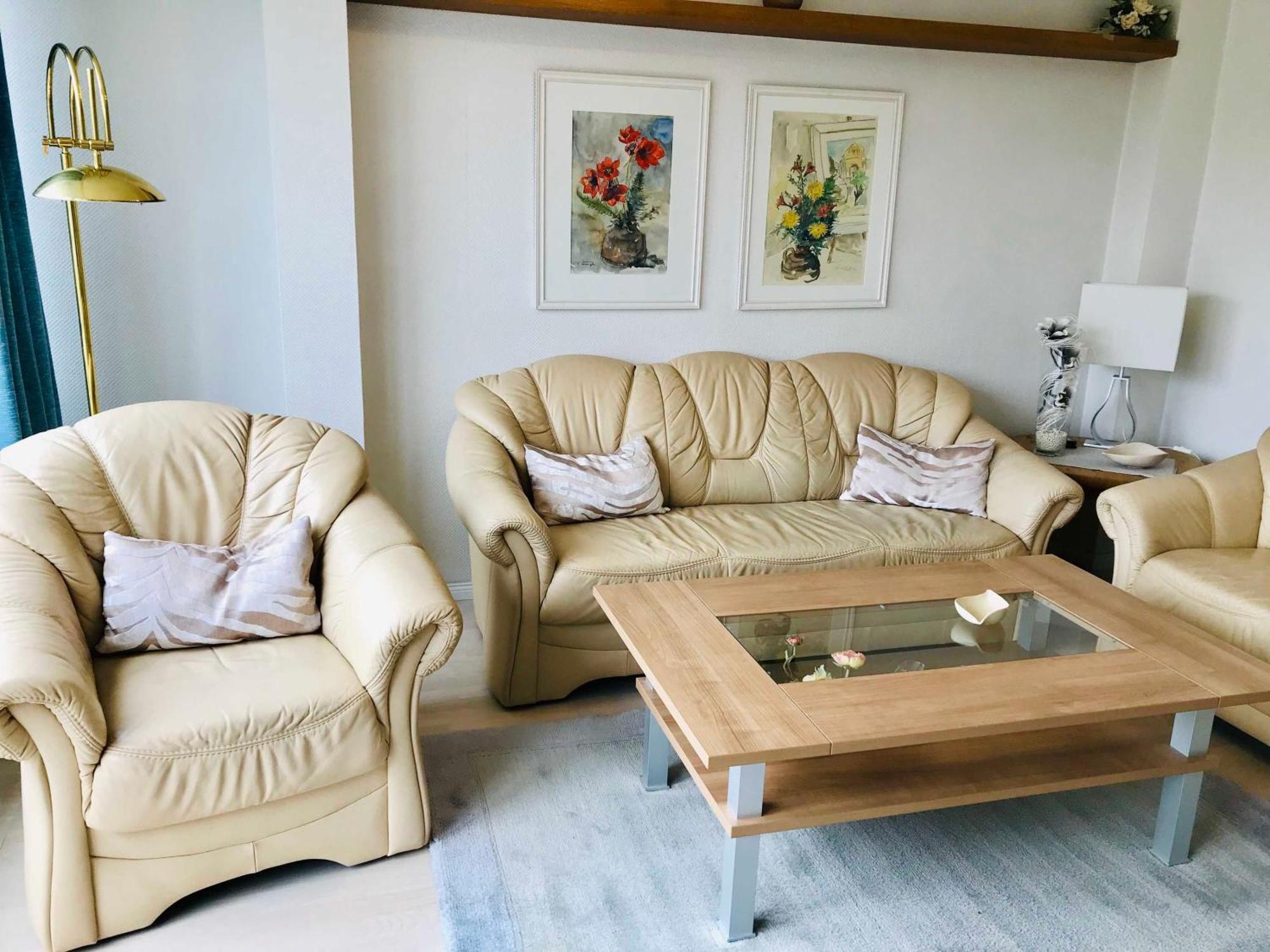 Ferienwohnung Skowronek Am Kurpark 格吕克斯堡 外观 照片